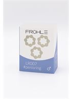 Набор из 3 больших одинаковых эрекционных колец Love Rings With Balls