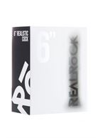 Чёрный фаллоимитатор Realistic Cock 6 (15 см)