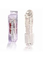Прозрачная насадка на пенис Penis Silicone Sleeve - 14 см.