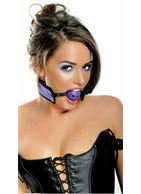 Сиреневый кляп BREATHABLE BALL GAG