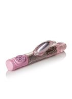 Розовый вибромассажер Thrusting Action Jack Rabbit - 19 см.