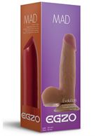Телесный фаллоимитатор Mad Lipstick с присоской Mad Lipstick (16,5 см)