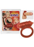 Красное эрекционное виброкольцо Vibro Ring Red