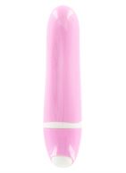 Розовый мини-вибратор Vibe Therapy Quantum - 9 см.