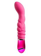 Розовый вибростимулятор G-точки IMMORTAL - 6" 10 FUNCTION VIBRATOR (15,2 см)