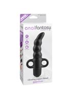 Вибромассажер простаты Vibrating P-Spot Ribbed (9,5 см)