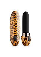 Леопардовый вибратор помада Asha Lipstick Vibrator (10 см)