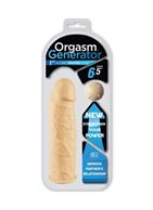 Телесная вибронасадка-удлинитель ORGASM GENERATOR SLEEVE - 16 см.