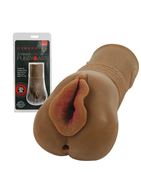 Ручной мастурбатор-мулатка с вагиной и анусом CyberStroker Pussy and Ass