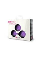 Набор фиолетовых вагинальных шариков O-balls Set