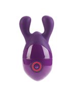 Фиолетовый вибромассажер BODY SOUL ELATION