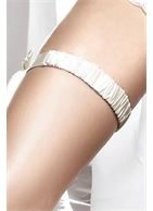 Белая подвязка с декоративной накладкой Accessoires