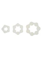 Набор Love Rings With Balls из 3 эрекционных колец с шариками
