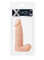 Телесный фаллоимитатор XSKIN 6 PVC DONG FLESH (15,2 см)