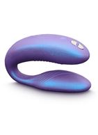 Фиолетовый вибратор для пар We-Vibe - Sync Cosmic