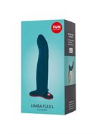 Синий фаллоимитатор Limba Flex L (18,1 см)