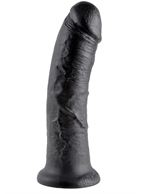 Чёрный фаллоимитатор 8" King Cock (20,3 см)