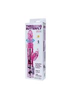 Вибратор-бабочка Throbbing Butterfly - 29,5 см