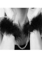 Перьевые наручники Za Za Zu Feather Handcuffs Bijoux