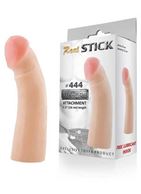 Фаллоимитатор-насадка RealStick #444 телесного цвета - 16 см.