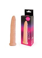 Телесный анальный фаллоимитатор реалистик (17,5 см)