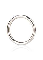 Стальное эрекционное кольцо STEEL COCK RING - 4.5 см.