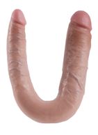 Двусторонний фаллоимитатор U-Shaped Large Double Trouble (44,4 см)
