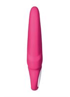 Ярко-розовый вибратор Satisfyer - Mr. Rabbit с клиторальным отростком (22,1 см)