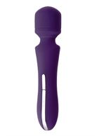 Фиолетовый жезловый вибромассажер Nalone Rockit - 19,2 см.