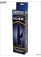 Фиолетовый вибратор EROTICON - AGENT 007 с ротацией и функцией Up&Down (24 см)