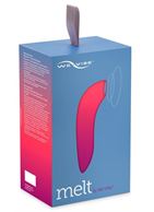 Розовый бесконтактный вакуум-волновой стимулятор клитора We-Vibe Melt