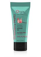 Съедобный интимный гель Orgie Lube Tube Cocktail Strawberry Mojito (50 мл)