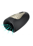 Черный мастурбатор Man Wand Pump One