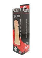 Телесный фаллоимитатор REALSTUFF GIRTH EXTENDER SLEEVE - 17,8 см.