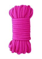 Розовая веревка для бондажа Japanese Rope (10 м)