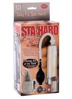 Комплект STA-HARD ERECTOR SET: помпа, кольцо, мини-мастурбатор и вибро-яичко