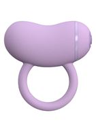 Сиреневое виброкольцо на пенис ENZO COUPLES RING 