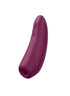 Бордовый вакуум-волновой стимулятор Satisfyer Curvy 1+