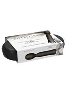 Черный универсальный массажер Wand Pearl - 20 см.