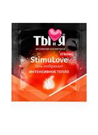 Разогревающий гель-лубрикант Stimulove Strong в одноразовой упаковке (4 гр)