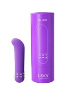 Фиолетовый вибратор Blair - 12,5 см.