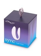 Фиолетовый вибратор для пар We-Vibe - Sync Cosmic