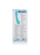 Голубой вибромассажер Impress Wand - 12 см.