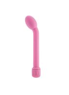 Нежно-розовый вибромассажёр G-точки G-SPOT TULIP с утолщенной головкой (17 см)