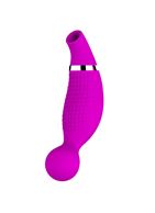 Двусторонний стимулятор Romance Pecker - с вибрацией и функцией всасывания