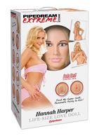 Надувная секс-кукла Hannah Harper Life-Size Love Doll с реалистичными вставками