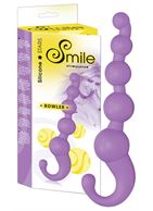 Сиреневый анальный стимулятор Smile Bowler Stimulator - 17 см.