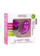 Фиолетовое виброяйцо G-spot Egg Small