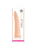 Телесный фаллоимитатор Colours Pleasures Thick 8 Dildo (20 см)
