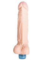 Телесный вибратор Vibro Realistic Cock Dildo (18 см)